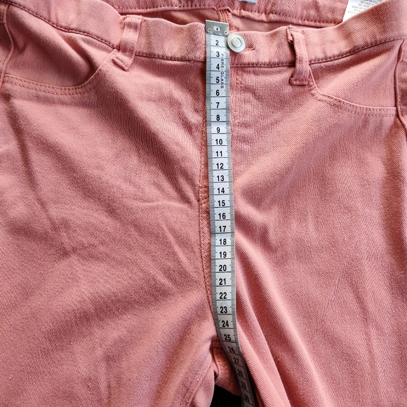 GRAE DENIM|| PEACHY PINK JEGGINGS SIZE S - Picture 4 of 12